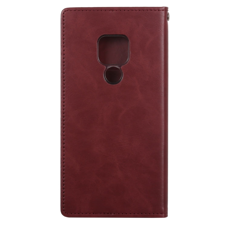 GOOSPERY BLUE MOON FLIP Crazy Horse Texture Horizontal Flip Leather Case for Huawei Mate 20, with Holder & Card Slots & Wallet