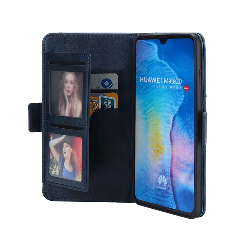 Horizontal Flip Leather Case for Huawei Mate 20, with Card Slots & Arc Holder & Wallet & Photo Frame