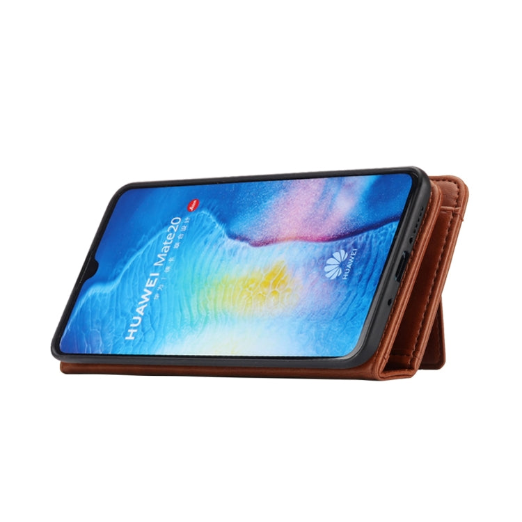 Horizontal Flip Leather Case for Huawei Mate 20, with Card Slots & Arc Holder & Wallet & Photo Frame