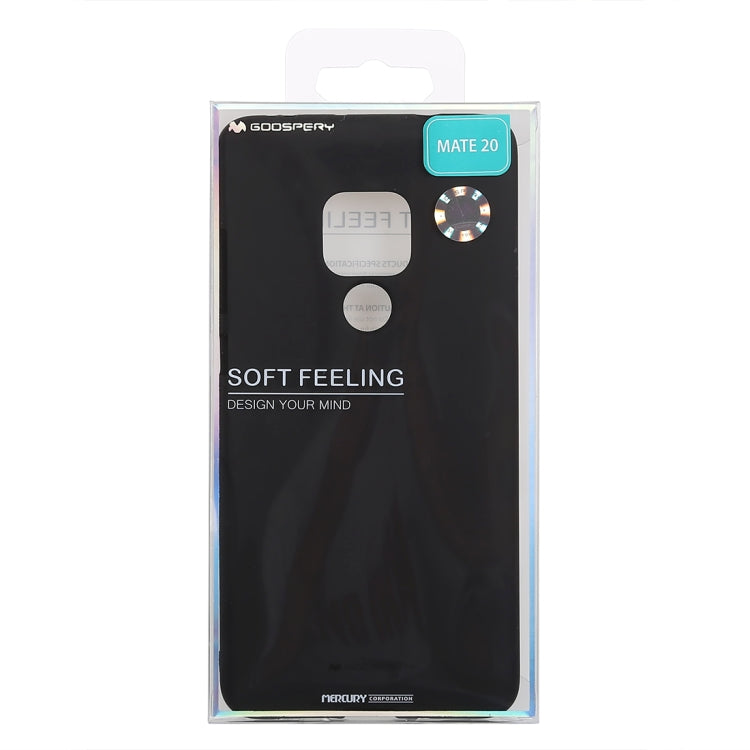 GOOSPERY SOFT FEELING Solid Color Dropproof TPU Protective Case for Huawei Mate 20