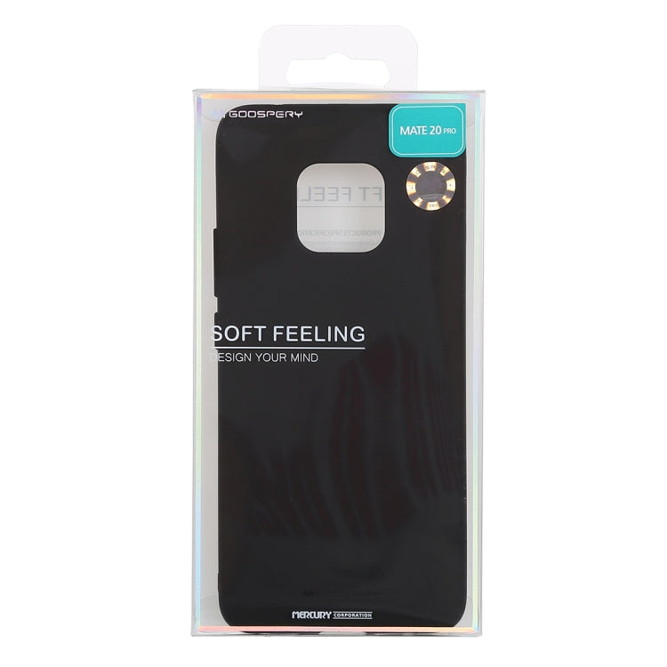 GOOSPERY SOFT FEELING Solid Color Dropproof TPU Protective Case for Huawei Mate 20 Pro