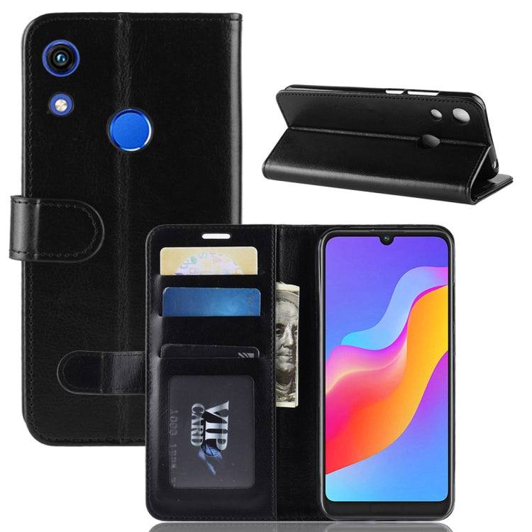 R64 Texture Single Fold Horizontal Flip Leather Case for Huawei Honor 8A, with Holder & Wallet & Card Slots & Photo Frame