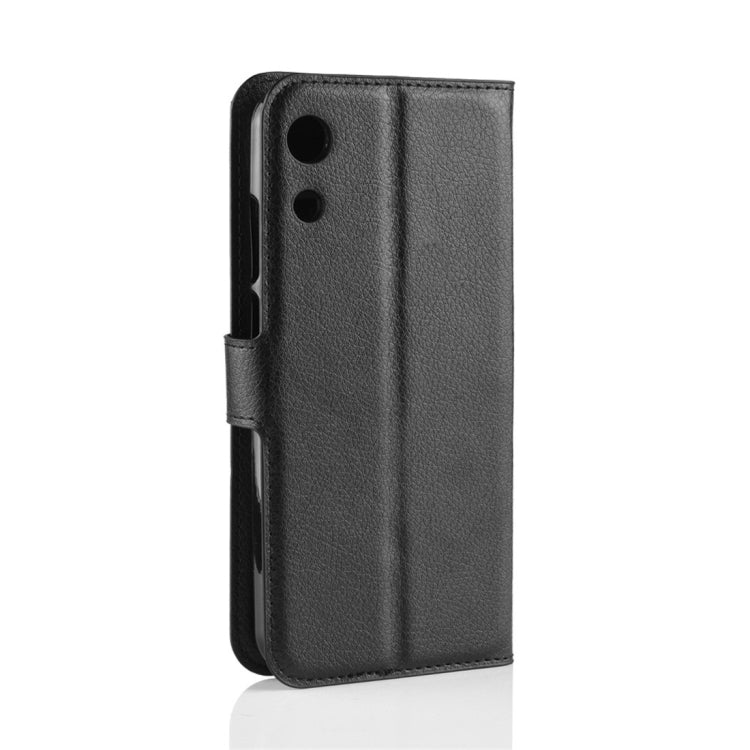 Litchi Texture Horizontal Flip Leather Case for Huawei Honor Play 8A, with Wallet & Holder & Card Slots