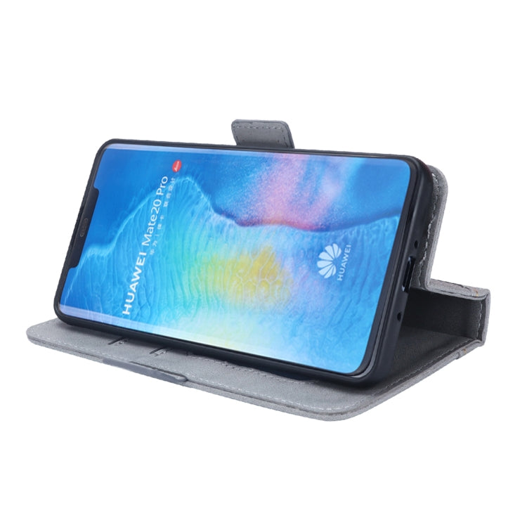 Book Style Business Horizontal Flip Leather Case for Huawei Mate 20 Pro, with Card Slots & Photo Frame & Holder & Wallet
