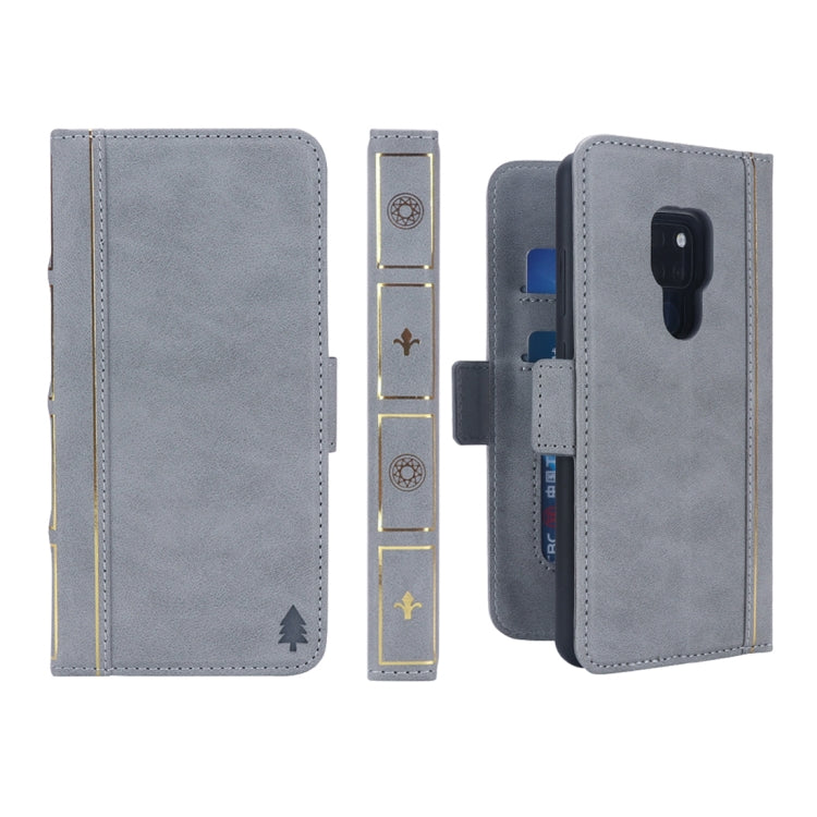 Book Style Business Horizontal Flip Leather Case for Huawei Mate 20, with Card Slots & Photo Frame & Holder & Wallet