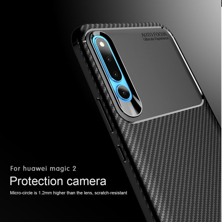 Beetles Series Full Coverage TPU Protective Cover Case for Huawei Honor Magic 2(Dark Blue)