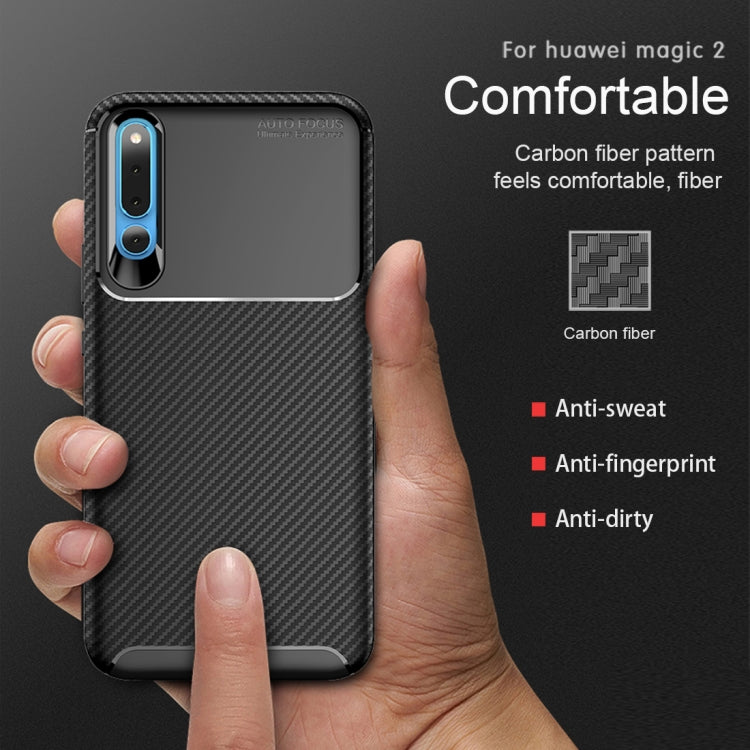 Beetles Series Full Coverage TPU Protective Cover Case for Huawei Honor Magic 2(Dark Blue)