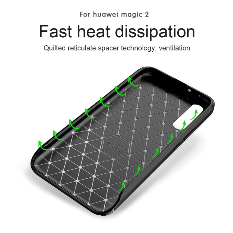 Beetles Series Full Coverage TPU Protective Cover Case for Huawei Honor Magic 2(Dark Blue)