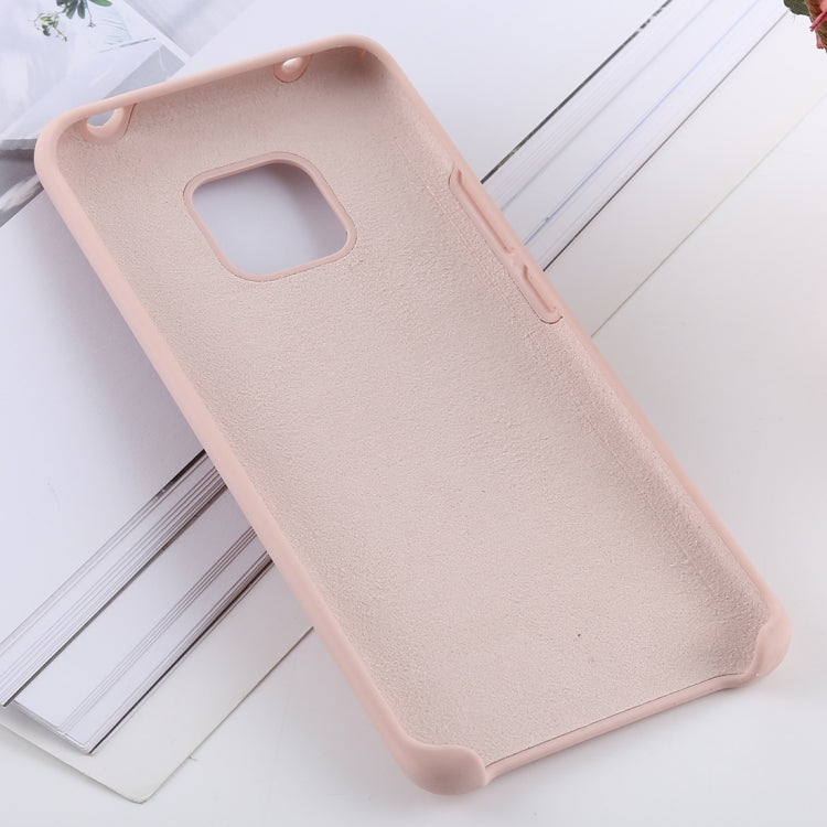 Solid Color Liquid Silicone Shockproof Case for Huawei Mate 20 Pro