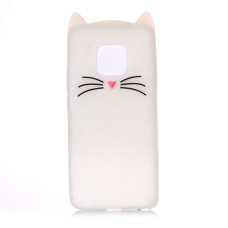 Cat Whiskers Pattern Silicone Protective Case for Huawei Mate 20 Pro