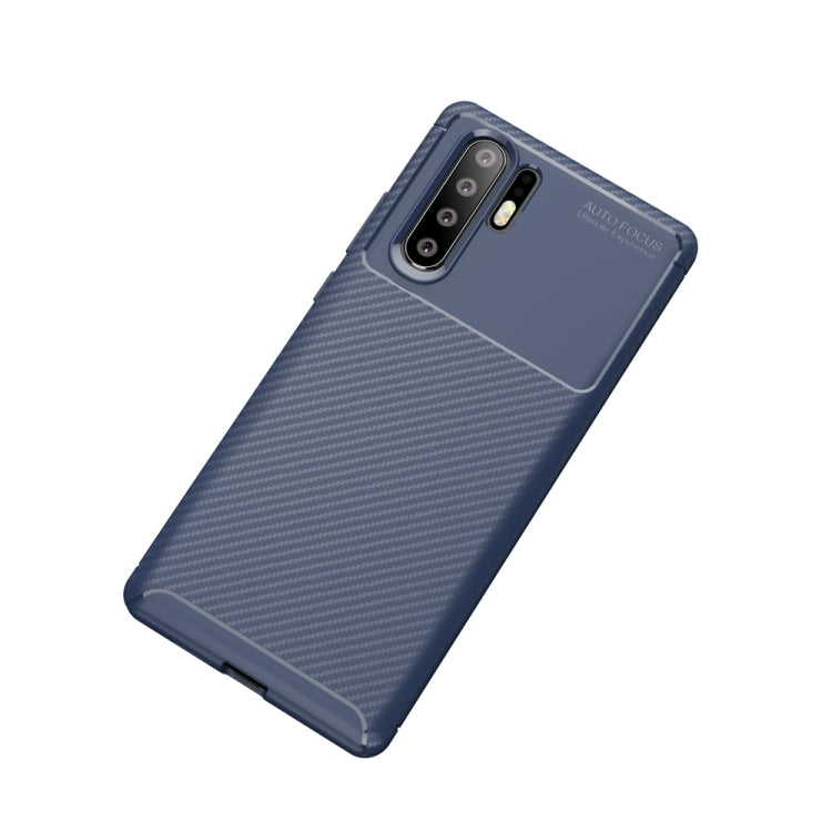 Carbon Fiber Texture Shockproof TPU Case for Huawei P30 Pro