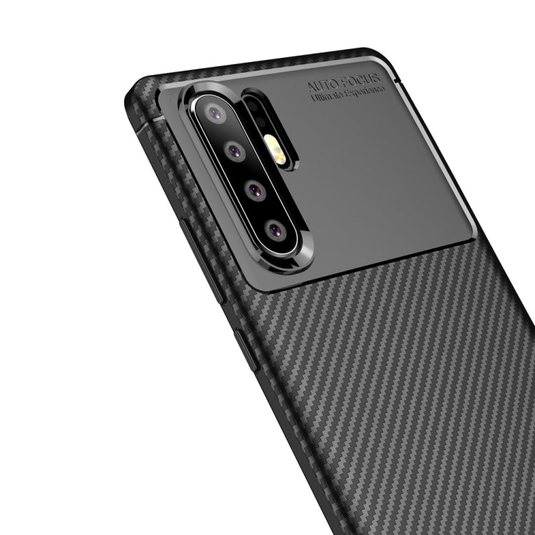Carbon Fiber Texture Shockproof TPU Case for Huawei P30 Pro