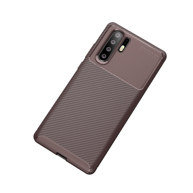 Carbon Fiber Texture Shockproof TPU Case for Huawei P30 Pro