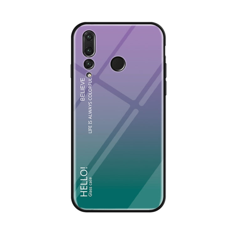 Gradient Color Glass Case for Huawei Nova 4