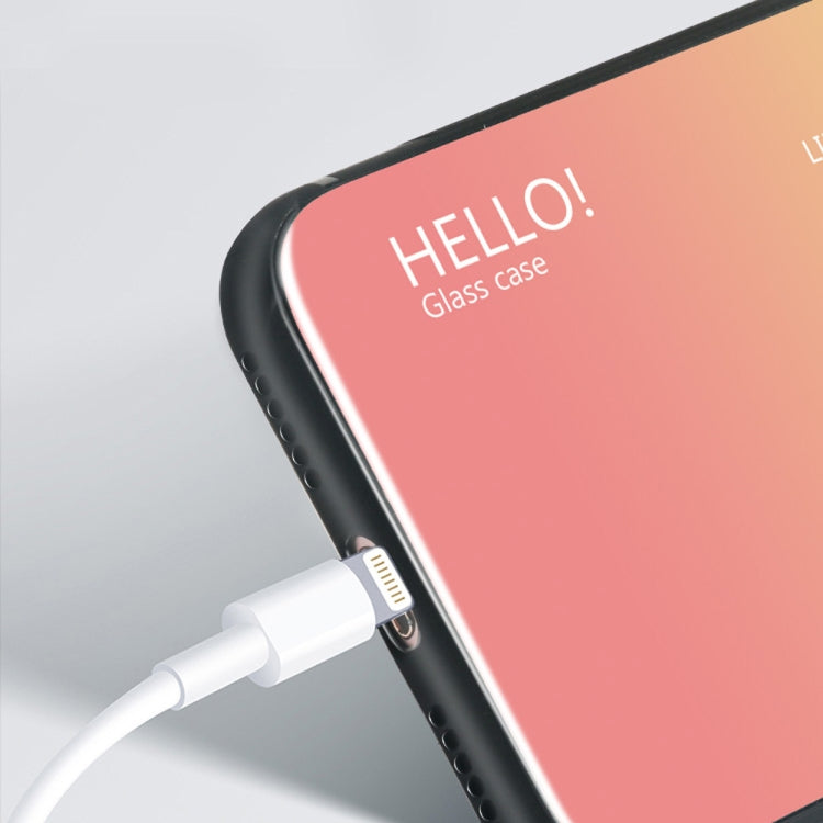 Gradient Color Glass Case for Huawei Nova 4