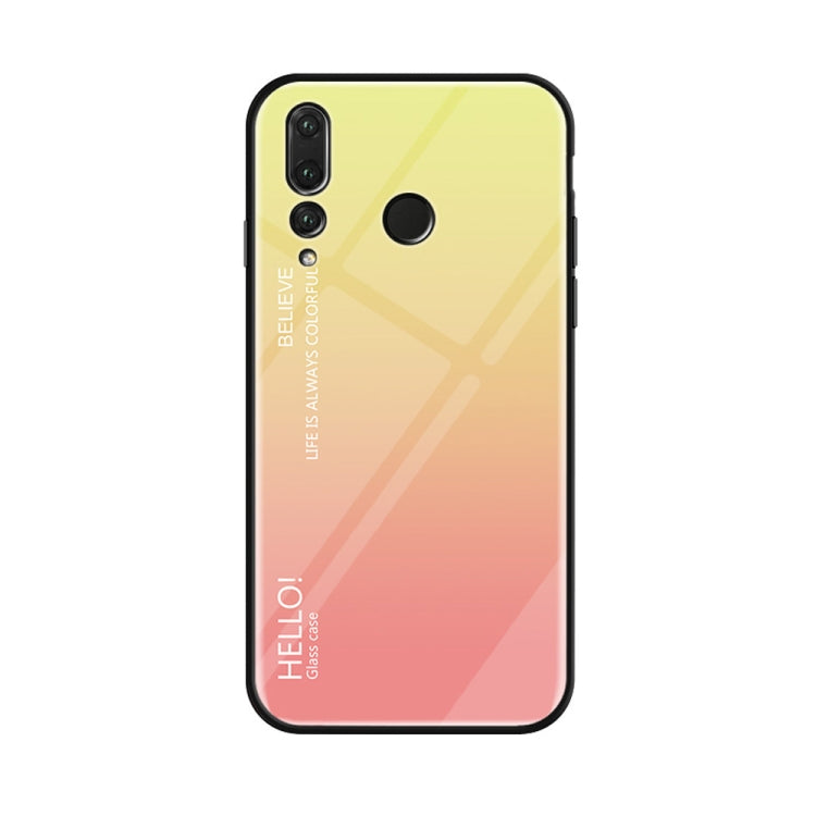 Gradient Color Glass Case for Huawei Nova 4