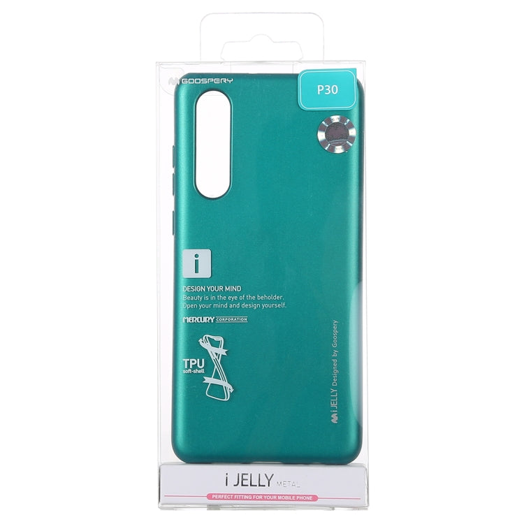 GOOSPERY I JELLY Metal Series Shockproof Soft TPU Case for Huawei P30