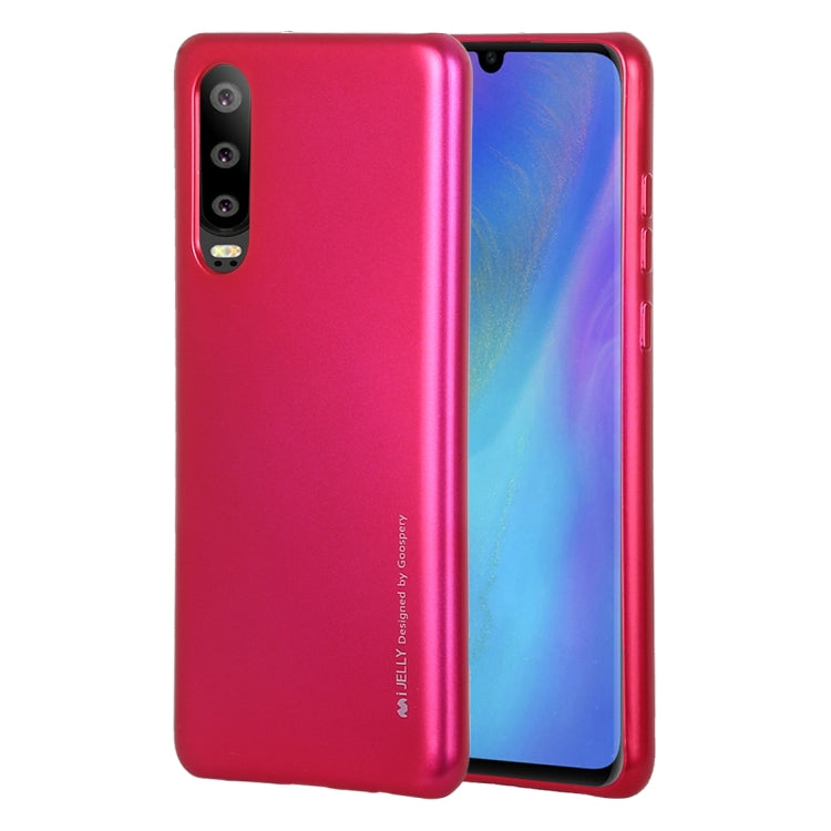 GOOSPERY I JELLY Metal Series Shockproof Soft TPU Case for Huawei P30