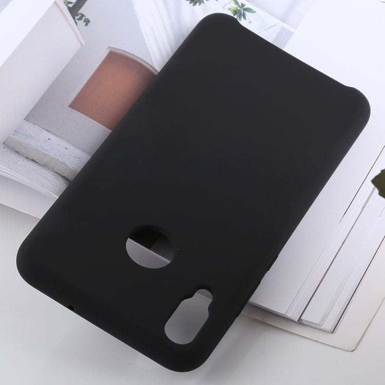 Solid Color Liquid Silicone Shockproof Case for Huawei Honor 8X