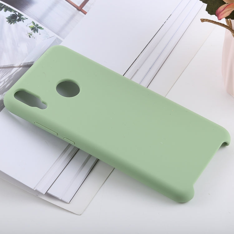 Solid Color Liquid Silicone Shockproof Case for Huawei Honor 8X