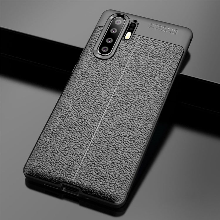 Litchi Texture TPU Shockproof Case for Huawei P30 Pro
