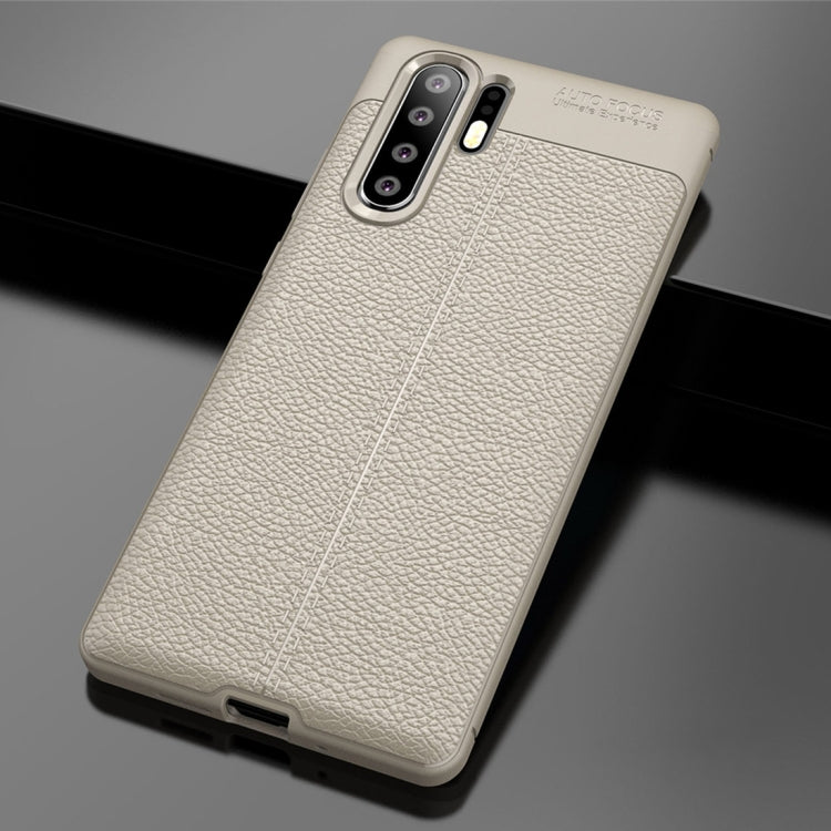 Litchi Texture TPU Shockproof Case for Huawei P30 Pro