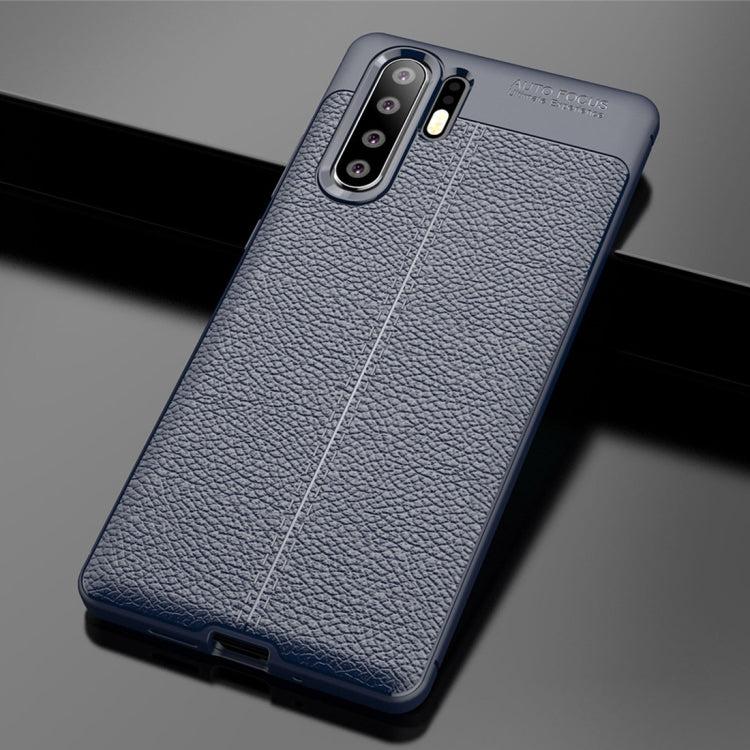 Litchi Texture TPU Shockproof Case for Huawei P30 Pro