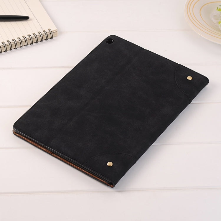 For Huawei MediaPad M3 Lite 10 Vintage Book Style Horizontal Flip Environmental PU Leather Case with Holder & Card Slots & Wallet & Photo Frame