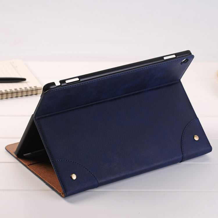 For Huawei MediaPad M3 Lite 10 Vintage Book Style Horizontal Flip Environmental PU Leather Case with Holder & Card Slots & Wallet & Photo Frame