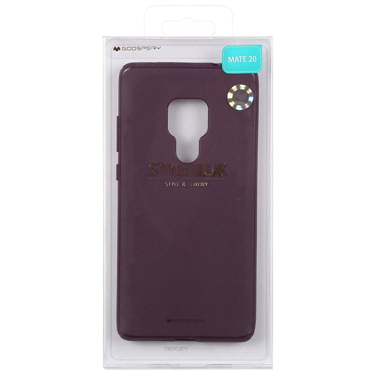 GOOSPERY STYLE LUX Series Shockproof Soft TPU Case for Huawei Mate 20