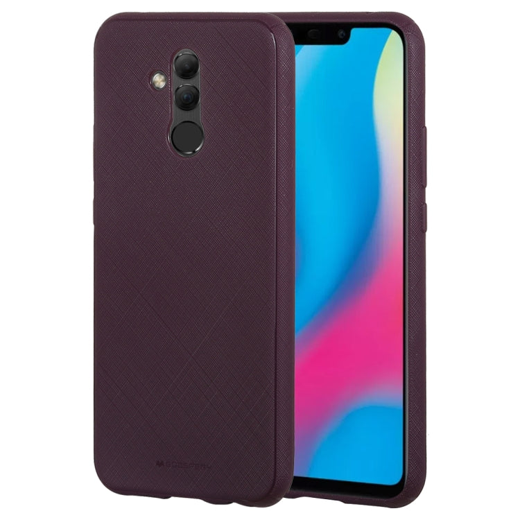 GOOSPERY STYLE LUX Series Shockproof Soft TPU Case for Huawei Mate 20 Lite