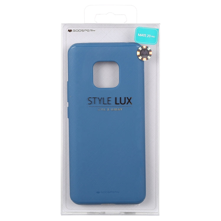 GOOSPERY STYLE LUX Series Shockproof Soft TPU Case for Huawei Mate 20 Pro
