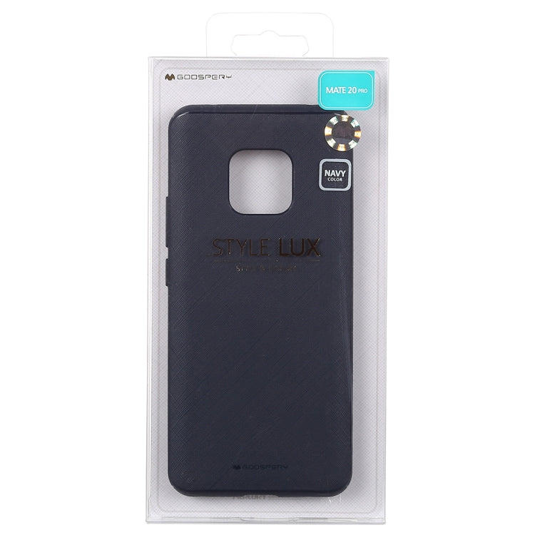 GOOSPERY STYLE LUX Series Shockproof Soft TPU Case for Huawei Mate 20 Pro
