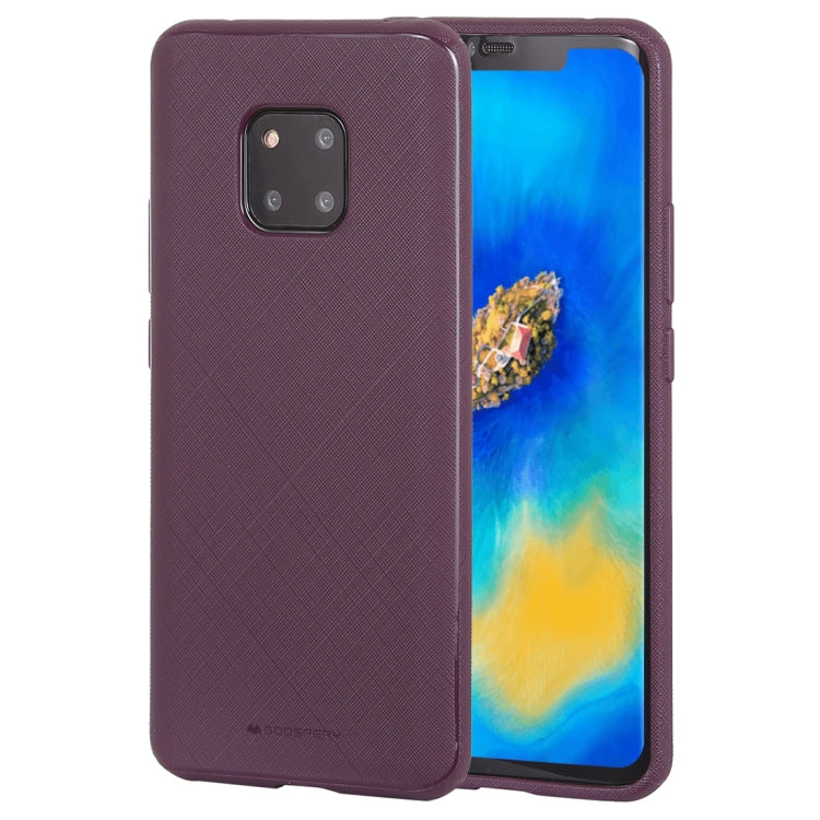 GOOSPERY STYLE LUX Series Shockproof Soft TPU Case for Huawei Mate 20 Pro