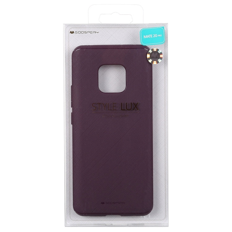 GOOSPERY STYLE LUX Series Shockproof Soft TPU Case for Huawei Mate 20 Pro