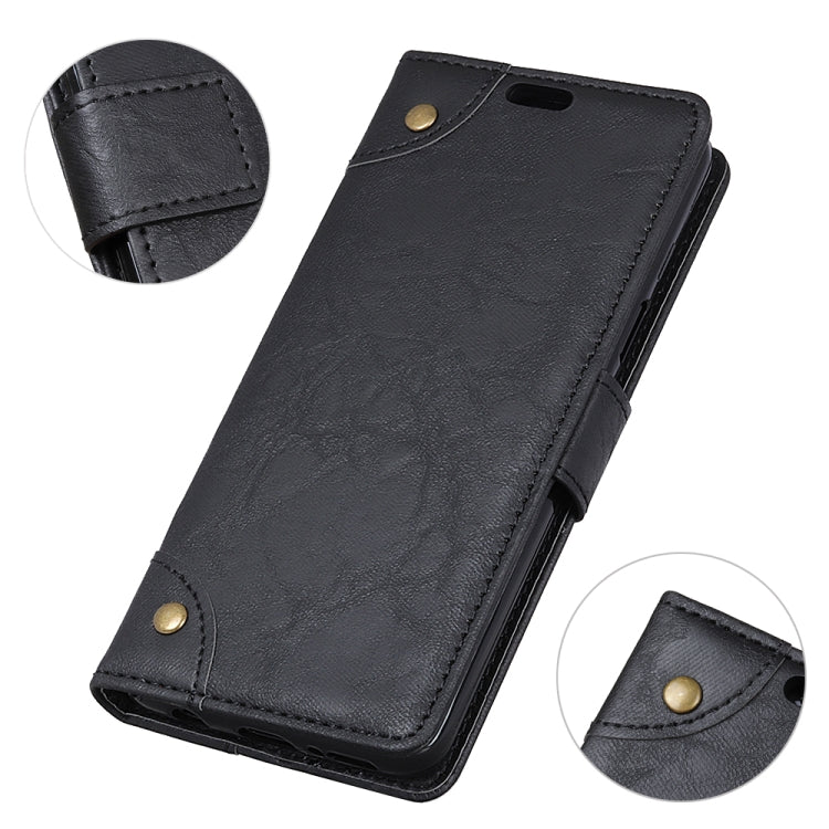 Copper Buckle Retro Crazy Horse Texture Horizontal Flip Leather Case for Huawei Honor Play 8A, with Holder & Card Slots & Wallet