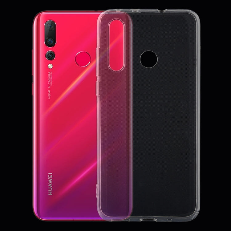 0.75mm Ultrathin Transparent TPU Soft Protective Case for Huawei Nova4