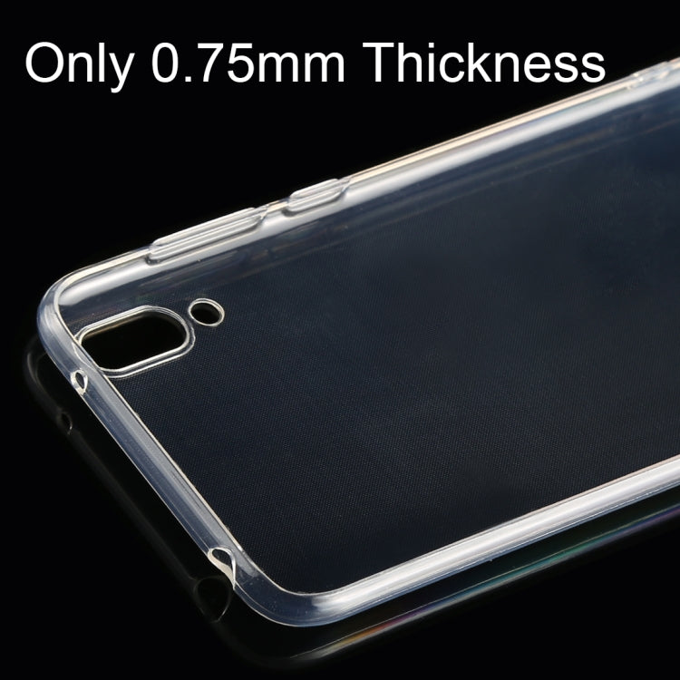 0.75mm Ultrathin Transparent TPU Soft Protective Case for Huawei Enjoys 9