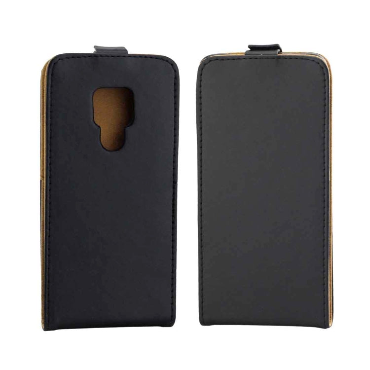 Business Style Vertical Flip TPU Leather Case for Huawei Mate 20, with Card Slot (Black)