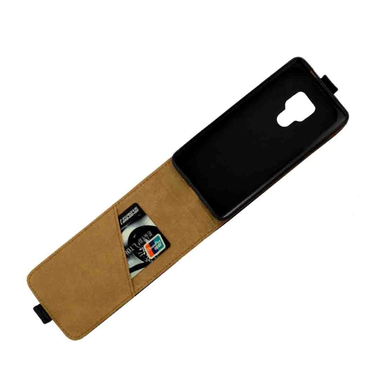 Business Style Vertical Flip TPU Leather Case for Huawei Mate 20, with Card Slot (Black)