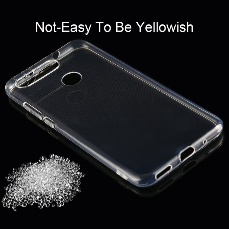 0.75mm Ultrathin Transparent TPU Soft Protective Case for Huawei Honor V20