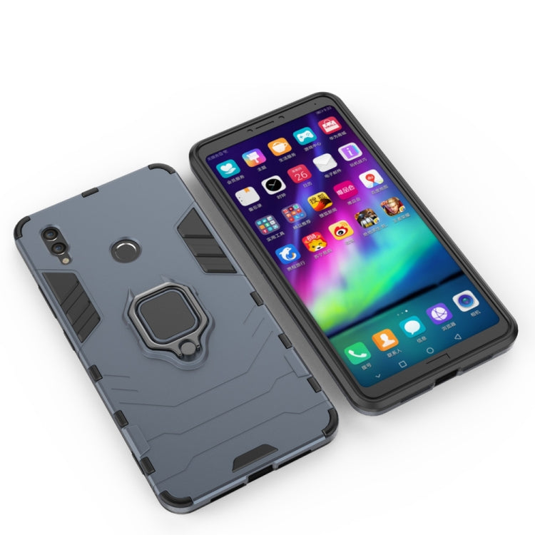 PC + TPU Shockproof Protective Case for Huawei Honor Note 10, with Magnetic Ring Holder