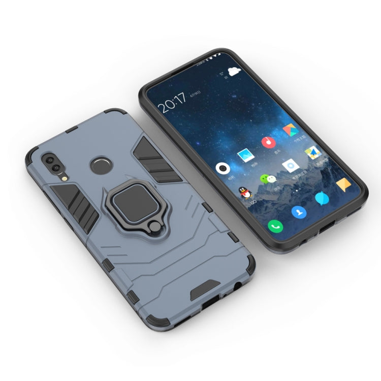 PC + TPU Shockproof Protective Case for Huawei P Smart (2019), with Magnetic Ring Holder