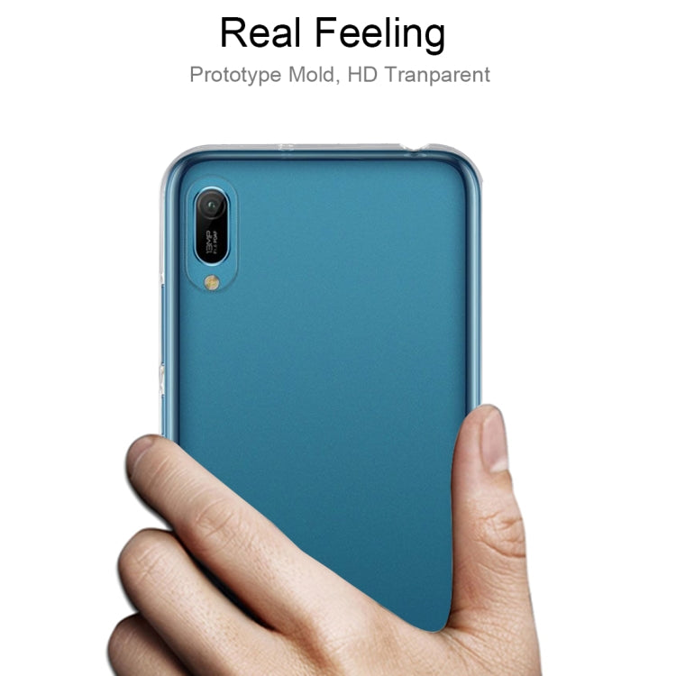 0.75mm Ultrathin Transparent TPU Soft Protective Case for Huawei Y6 Pro 2019