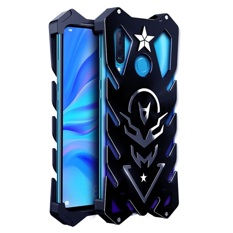 Vulcan Pattern Shockproof Protective Case for Huawei Nova 4e (Black)