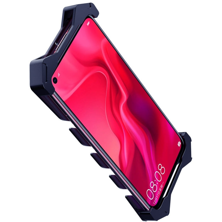 Vulcan Pattern Shockproof Protective Case for Huawei Nova 4e (Black)