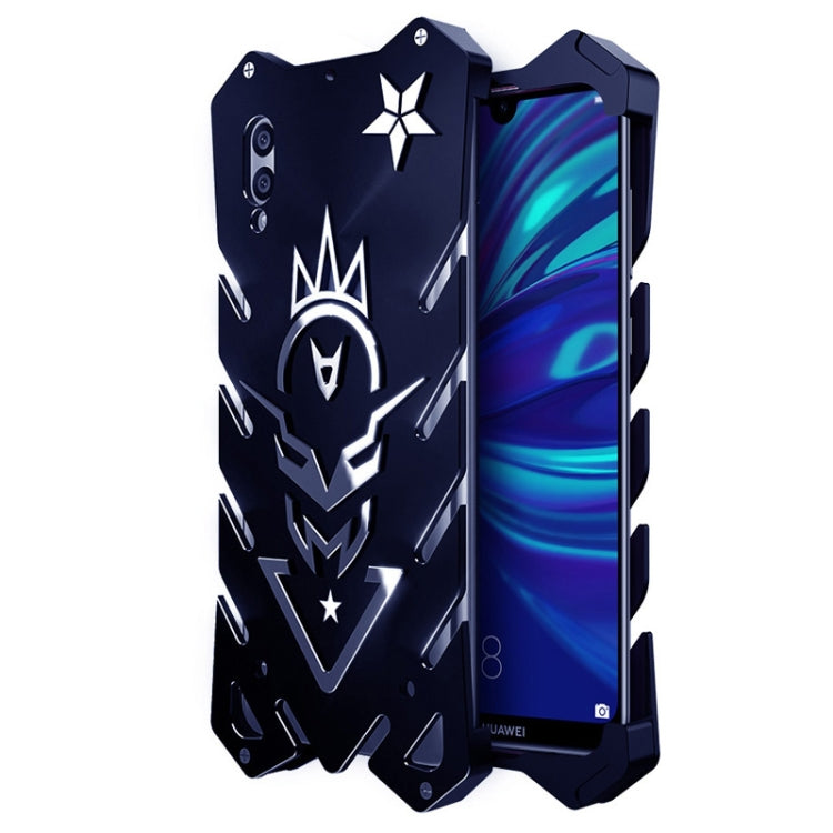 Vulcan Pattern Shockproof Protective Case for Huawei Enjoy 9 (Black)