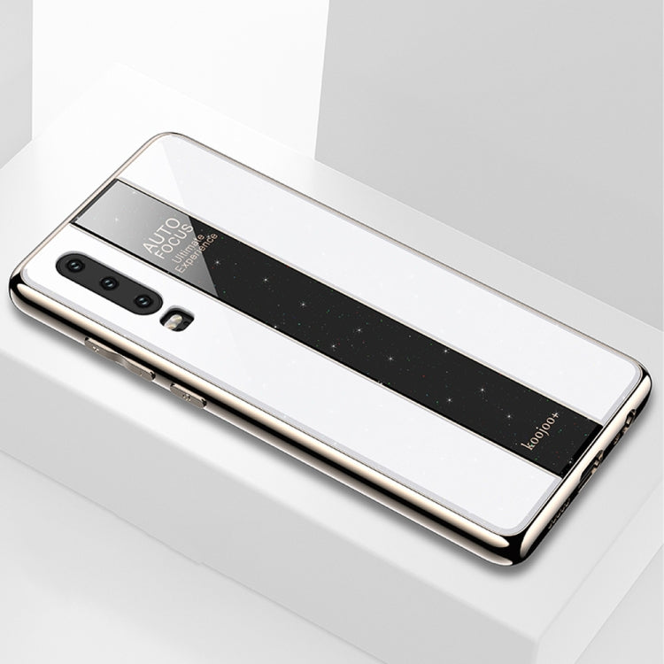 Electroplated Mirror Glass Case for Huawei P30