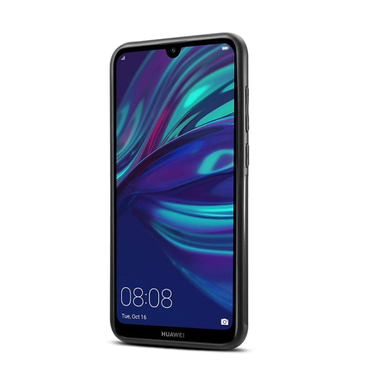 Dibase TPU + PC + PU Crazy Horse Texture Protective Case for Huawei Y7 2019 & Y7 Prime 2019 , with Holder & Card Slots