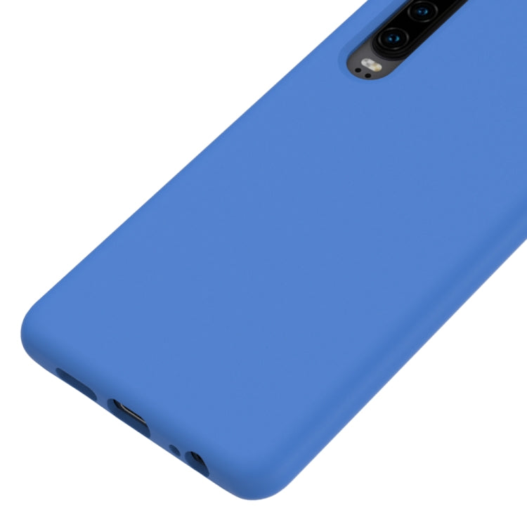 Solid Color Liquid Silicone Shockproof Full Coverage Case for Huawei P30